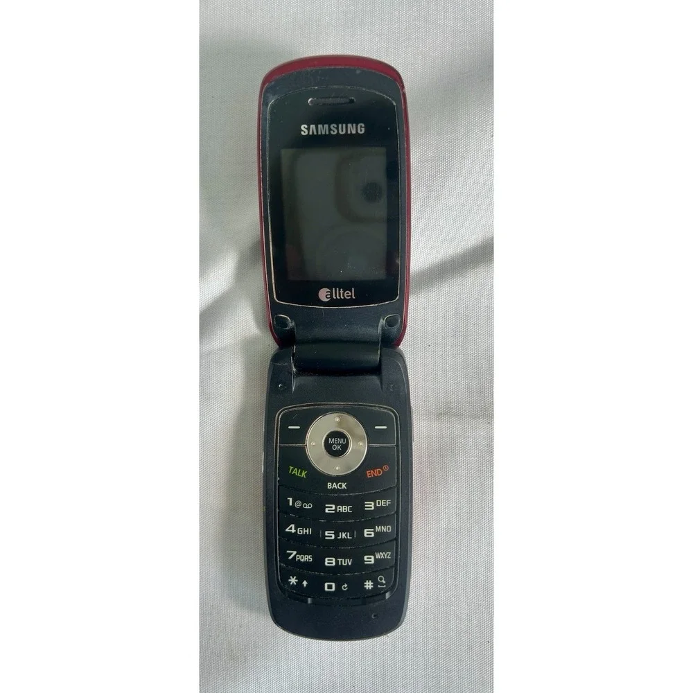 Samsung MyShot II SCH-R430 Red Clamshell Flip Phone